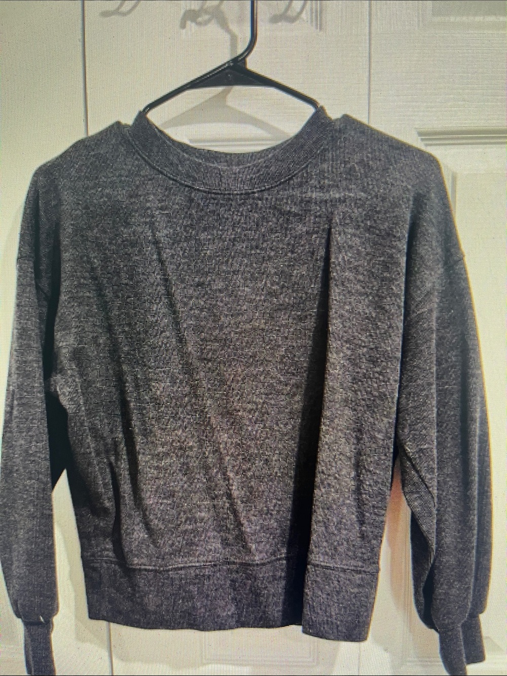Women's Charcoal Crewneck Pullover